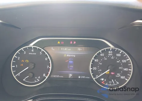 2020 Nissan Maxima Sv Xtronic Cvt из США, поврежденный, VIN 1N4AA6CV6LC362919